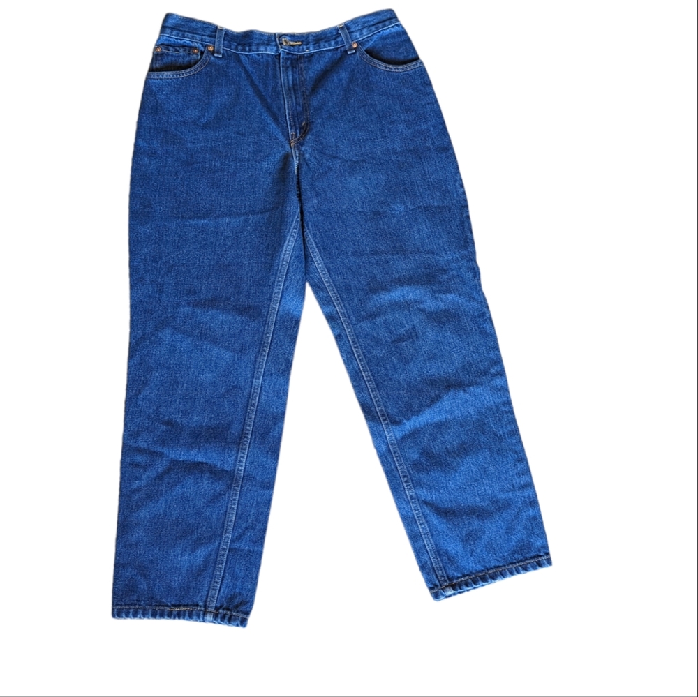 Levi's 550 Relaxed Fit Tapered Leg Mom Jeans 14 Short or 32 x 28